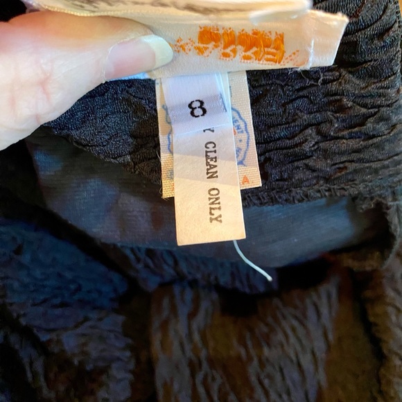 💥David Warren Drop Waist Ruffle Dress - VINTAGE💥 - Picture 10 of 13